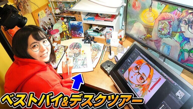 2026年1月18日（日）プロ絵師YouTuber『なつめさんち』の動画内でトライテックのトレース台「TREVIEWER」が紹介されました！